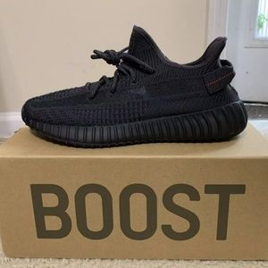 Adidas Yeezy Boost 350 Black V2 Non Reflective